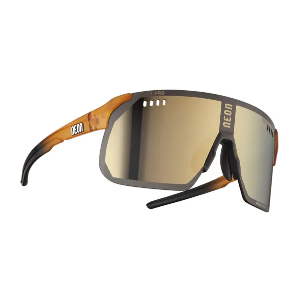 Brýle AIR PRO, rámeček CARAMELLO BLACK MATT, skla MIRROR BRONZE CAT 3