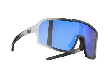 Brýle ARIZONA, rámeček CRYSTAL BLACK MAT, skla MIRROR BLUE CAT 3