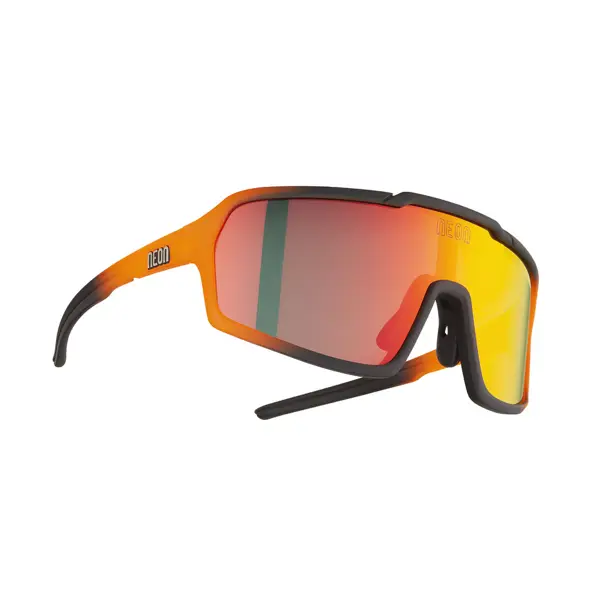 Brýle ARIZONA, rámeček CRYSTAL ORANGE BLACK MAT, skla MIRROR RED CAT 3