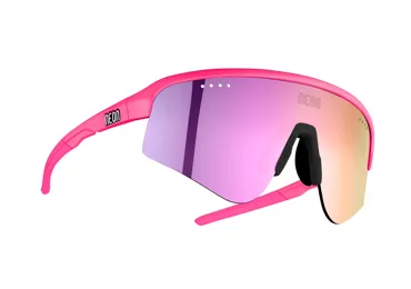 Brýle ARROW 2.0 AIR , rámeček PINK FLUO, skla MIRROR VIOLET CAT 3, velikost S