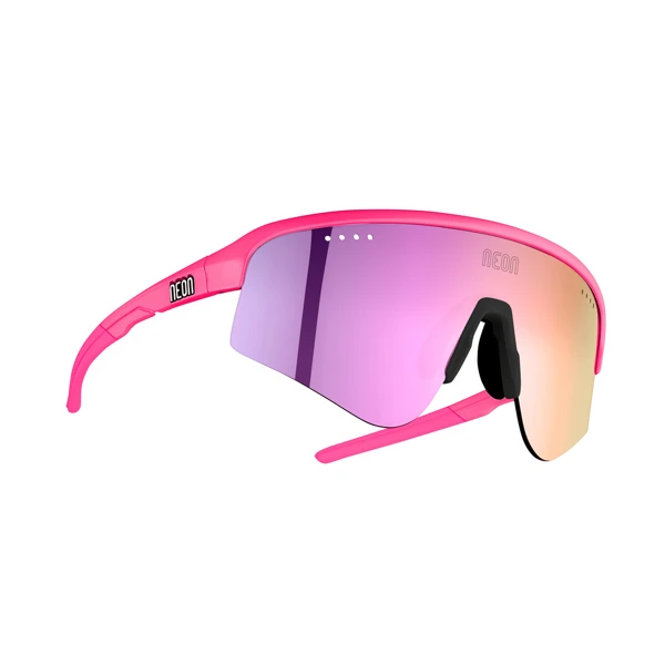 Brýle ARROW 2.0 AIR , rámeček PINK FLUO, skla MIRROR VIOLET CAT 3, velikost S