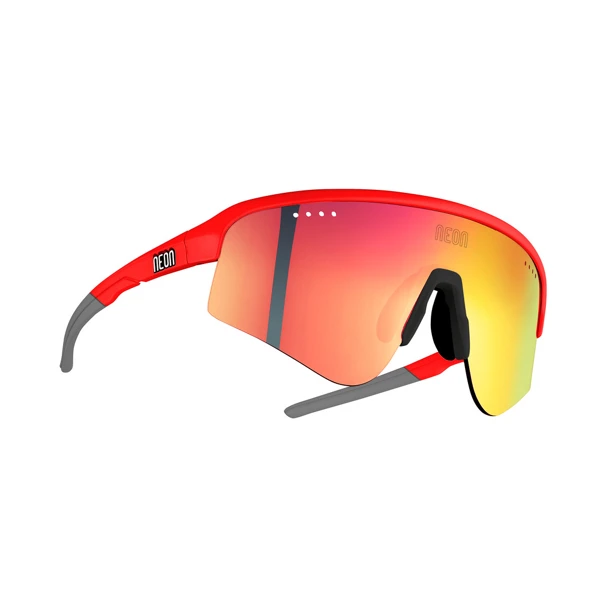 Brýle ARROW 2.0 AIR , rámeček RED FLUO, skla MIRROR RED CAT 3, velikost M/L