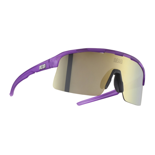 Brýle ARROW 2.0 , rámeček CRYSTAL VIOLET MATT , skla MIRROR BRONZE CAT 3