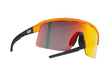 Brýle ARROW 2.0 , rámeček ORANGE/BLACK MATT, skla MIRROR RED CAT 3