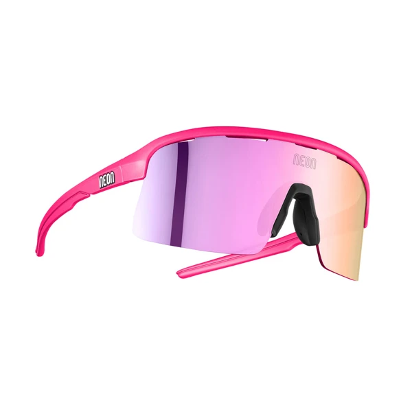 Brýle ARROW 2.0, rámeček PINK FLUO, skla MIRROR VIOLET CAT 3, velikost S