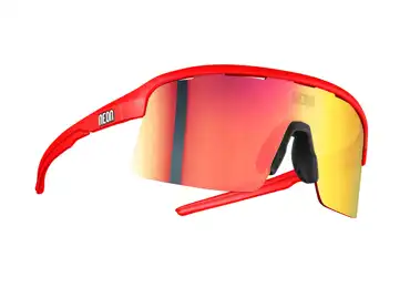 Brýle ARROW 2.0, rámeček RED FLUO, skla MIRROR RED CAT 3, velikost M/L