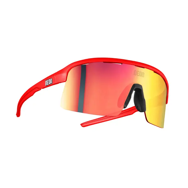 Brýle ARROW 2.0, rámeček RED FLUO, skla MIRROR RED CAT 3, velikost M/L