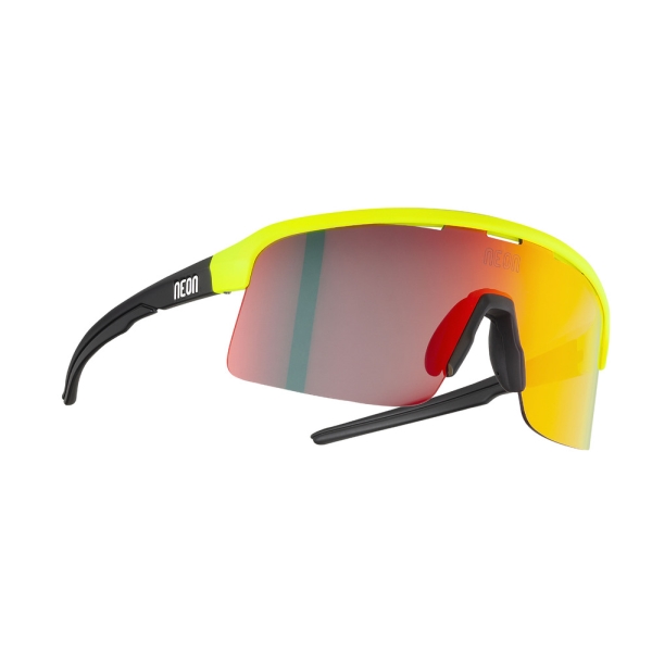 Brýle ARROW 2.0 , rámeček YELLOW/BLACK MATT, skla MIRROR RED CAT 3