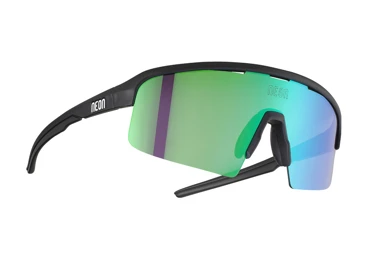 Brýle ARROW 2.0 SMALL, rámeček BLACK MATT, skla MIRROR GREEN CAT 3