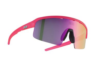 Brýle ARROW 2.0 SMALL, rámeček PINK FLUO, skla MIRROR VIOLET CAT 3