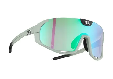 Brýle CANYON, rámeček SALVIA/BLACK MATT, skla MIRROR GREEN CAT 3