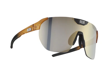 Brýle CORE, rámeček CRYSTAL CARAMEL/BLACK MATT, skla MIRROR BRONZE CAT 3