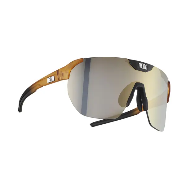 Brýle CORE, rámeček CRYSTAL CARAMEL/BLACK MATT, skla MIRROR BRONZE CAT 3