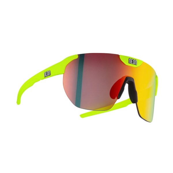 Brýle CORE, rámeček YELLOW FLUO, skla MIRROR RED CAT 3