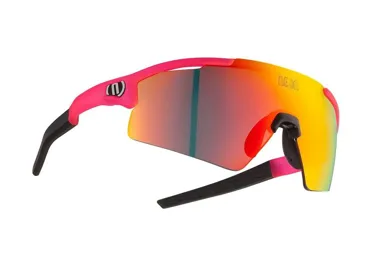 Brýle NOVA, rámeček CRYSTAL PINK, skla MIRROR RED CAT 3