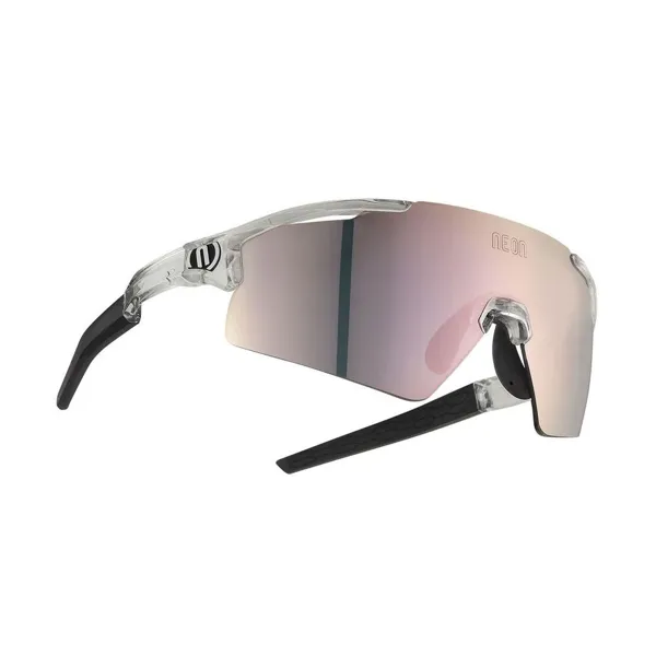 Brýle NOVA, rámeček CRYSTAL SHINY, skla MIRROR LIGHT PINK CAT 3