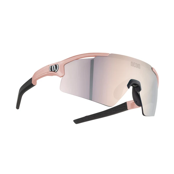 Brýle NOVA, rámeček LIGHT PINK, skla MIRROR LIGHT PINK CAT 3, velikost M/L