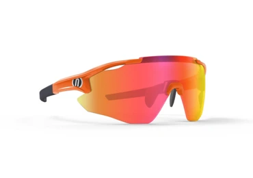 Brýle NOVA, rámeček ORANGE FLUO, skla MIRROR RED CAT 3