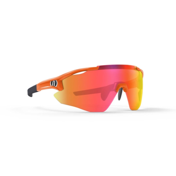 Brýle NOVA, rámeček ORANGE FLUO, skla MIRROR RED CAT 3