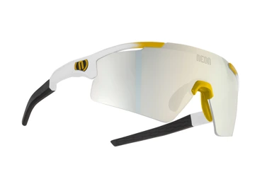 Brýle NOVA, rámeček WHITE - GOLD, skla MIRROR BRONZE CAT 3, velikost M/L