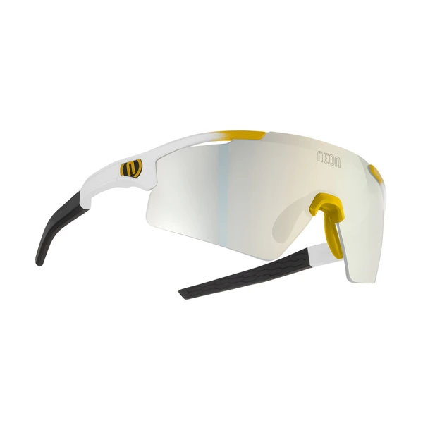 Brýle NOVA, rámeček WHITE - GOLD, skla MIRROR BRONZE CAT 3, velikost M/L