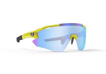Brýle NOVA, rámeček YELLOW FLUO, skla MIRROR ACCIAIO CAT 3