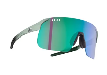 Brýle SKY 2.0 AIR, rámeček SALVIA BLACK MATT, skla MIRROR GREEN CAT 3