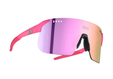 Brýle SKY 3.0 AIR , rámeček PINK FLUO, skla MIRROR VIOLET CAT 3, velikost S