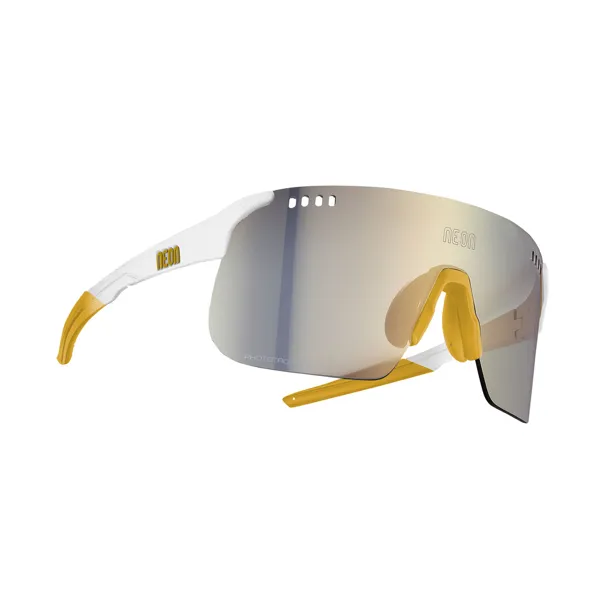 Brýle SKY 3.0 AIR , rámeček WHITE - GOLD, skla MIRROR BRONZE CAT 3, velikost M/L