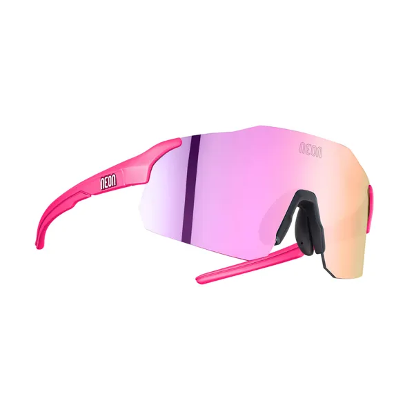 Brýle SKY 3.0, rámeček PINK FLUO, skla MIRROR VIOLET CAT 3, velikost S