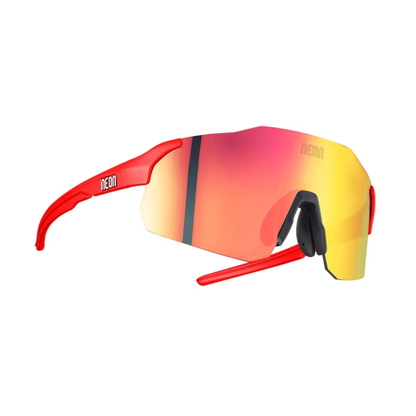 Brýle SKY 3.0, rámeček RED FLUO, skla MIRROR RED CAT 3, velikost M/L