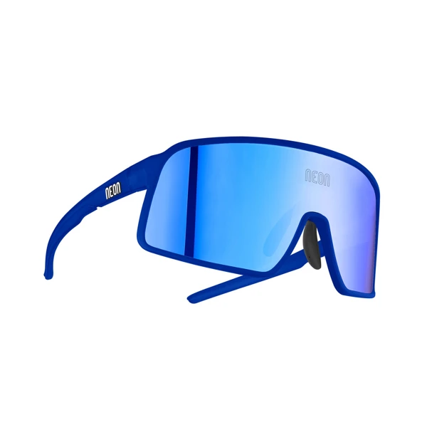 Brýle STRATUS, rámeček BLUE ROYAL SHINY, skla MIRROR BLUE CAT 3, velikost M/L