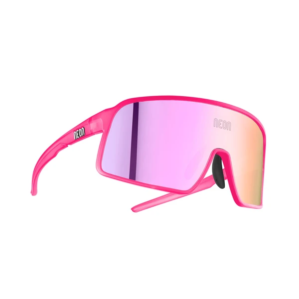 Brýle STRATUS, rámeček PINK FLUO, skla MIRROR VIOLET CAT 3, velikost S