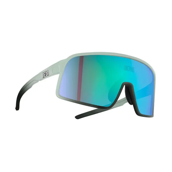 Brýle STRATUS, rámeček SALVIA BLACK MATT, skla MIRROR GREEN CAT 3