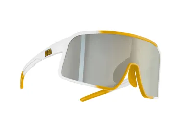 Brýle STRATUS, rámeček WHITE - GOLD, skla MIRROR BRONZE CAT 3, velikost S