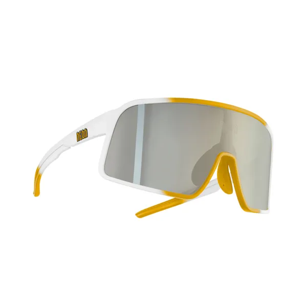 Brýle STRATUS, rámeček WHITE - GOLD, skla MIRROR BRONZE CAT 3, velikost S