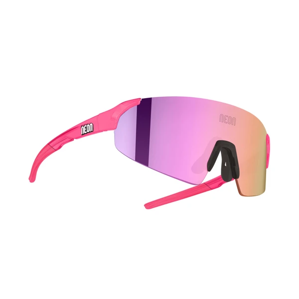 Brýle SUPERFLY, rámeček PINK FLUO, skla MIRROR VIOLET CAT 3, velikost S