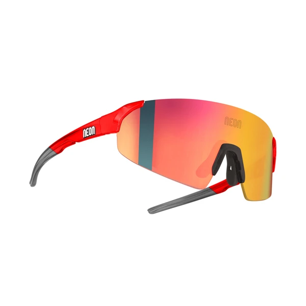 Brýle SUPERFLY, rámeček RED FLUO, skla MIRROR RED CAT 3, velikost M/L