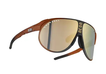 Brýle TITAN, rámeček CRYSTAL CARAMEL/BLACK MATT, skla MIRROR BRONZE CAT 3