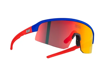 Brýle VIPER, rámeček BLUE ROYAL RED, skla MIRROR RED CAT 3, velikost S