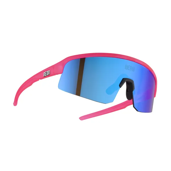 Brýle VIPER, rámeček CRYSTAL PINK FLUO, skla MIRROR BLUE CAT 3, velikost S