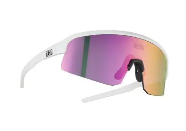 Brýle VIPER, rámeček WHITE, skla MIRROR VIOLET CAT 3, velikost XS