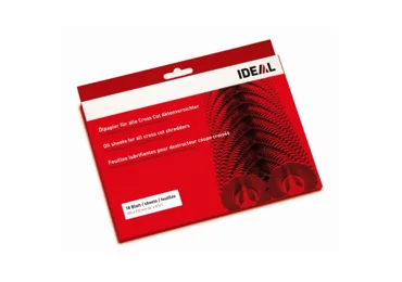 Čistící olejový papír EBA pro skartovací stroje (18ks)