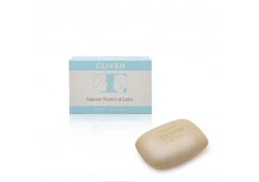 Cliven Tuhé neutrální mýdlo s mléčnými kulturami - Milk soap - 125 g