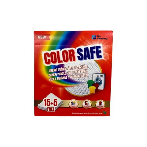 COLOR SAFE Ubrousky na praní, 20 ks