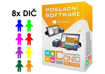 Conto Mini - rozšíření na 8 subjektů / DIČ