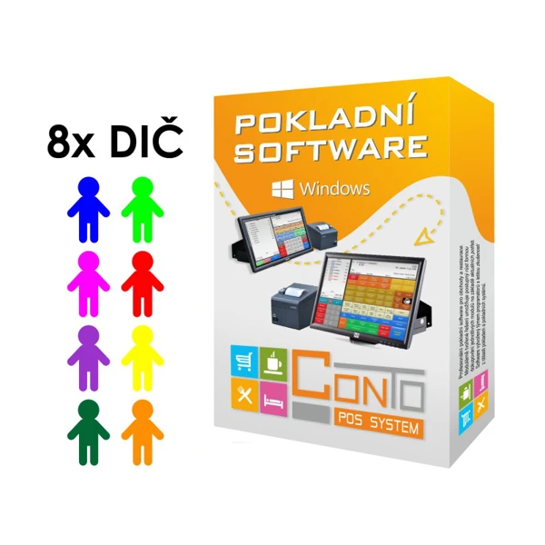 Conto Mini - rozšíření na 8 subjektů / DIČ
