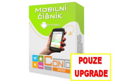 Conto Order mobilní číšník Android upgrade