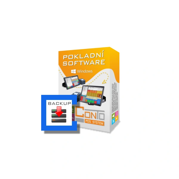 Conto server - modul zálohování Conto Backup