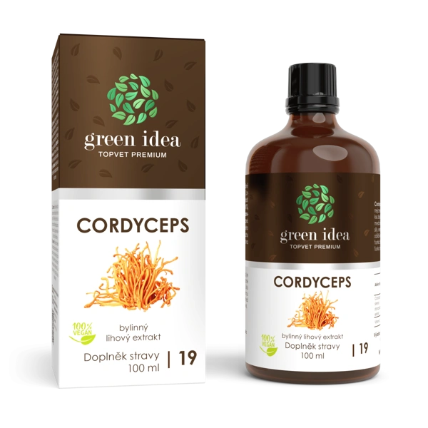 Cordyceps tinktura - kapky 100 ml